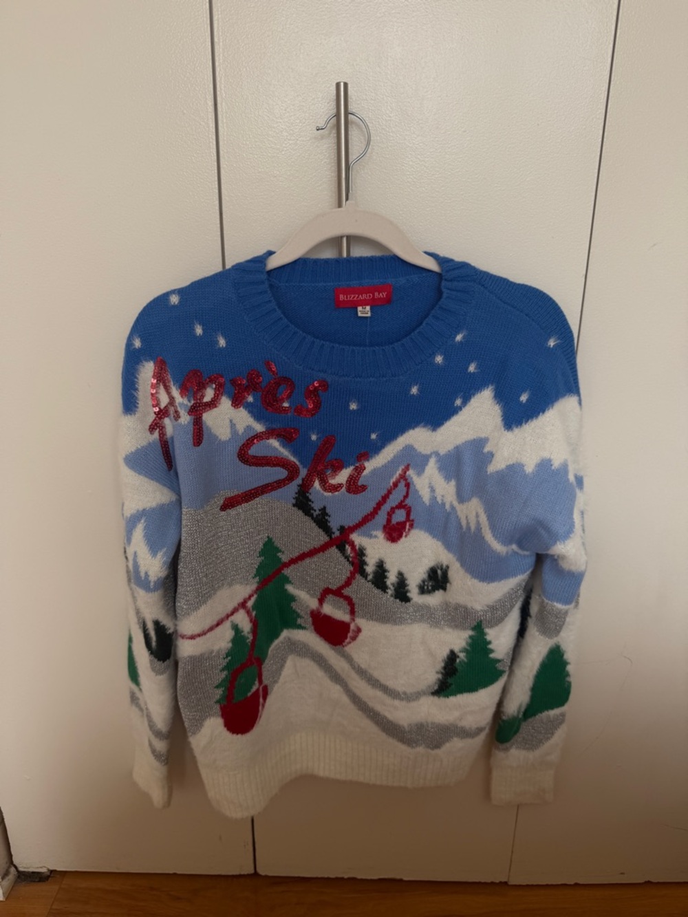 Blizzard Bay Blue 'Après Ski' Holiday Sweater